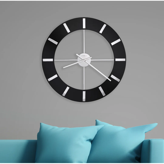 Oversized Onyx 76.2cm Wall Clock
