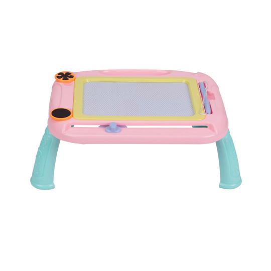 (Pink Green) Colorful Magnetic Board Painting Toy