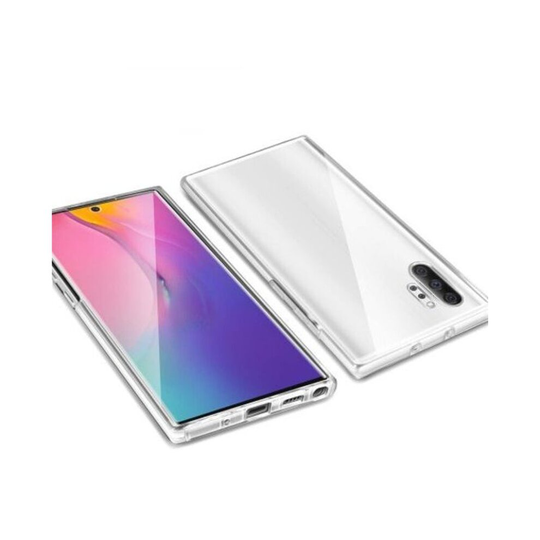 2 In 1 360 Degree Protection Phone Case For Samsung Galaxy Note 10 Plus Transparent