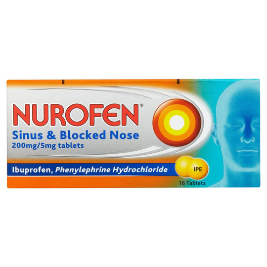 Nurofen Sinus And Blocked Nose 16 Tablets