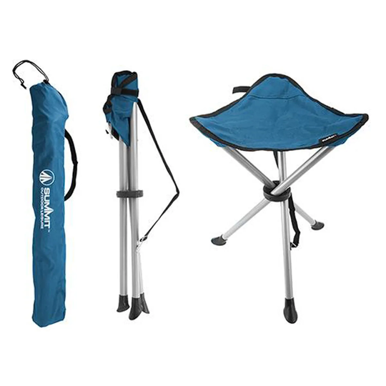 Summit Tripod Stool - Indigo Blue