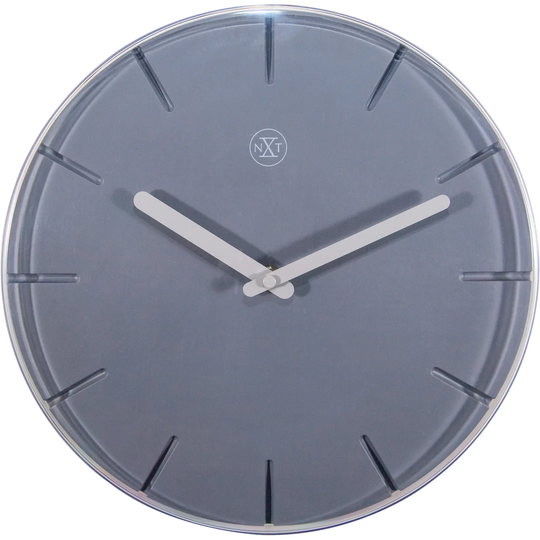 nXt - Wall clock - Ø 29,5 cm - Plastic - Red - 'Sweet'