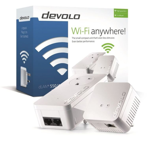 Devolo dLAN 550 WiFi Starter Kit
