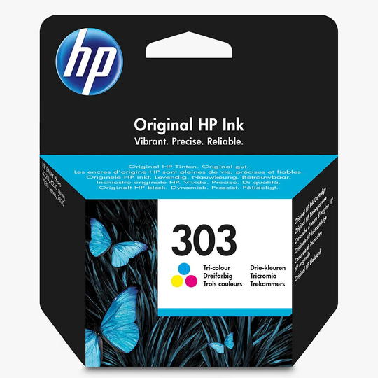 HP 303 Tri-colour Original Ink Cartridge