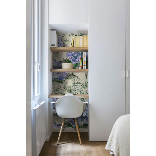 Modbury Hortensia Large Wallpaper