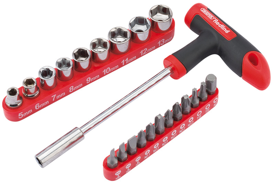 Draper T Handle Driver with Sockets and Bits Set (22 piece) RL-SBS/SG 68841