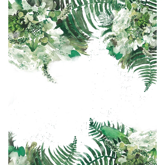 Riebe Leaf Jungle Floral Wallpaper