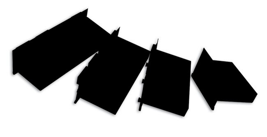 Laser Tools 4087 Magnetic Tool Tray - 4pc