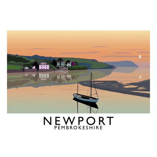 Newport by Richard O'Neil - Graphic Art Print on Paper