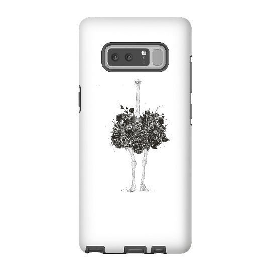 Balazs Solti Ostrich Phone Case for iPhone and Android - Samsung Note 8 - Tough Case - Matte