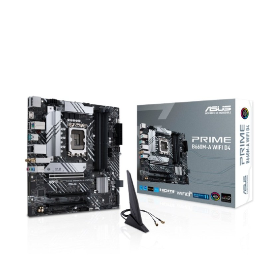 ASUS PRIME B660M-A WIFI D4 mATX Motherboard