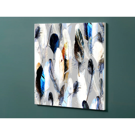 Notiz Motive Feathers Magnetic Wall Mounted Cork Board