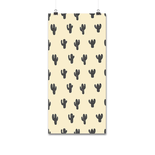 Walllpaper Roll 312X219cm Wallpaper Material With Print Kitchen Livingroom Bedroom Mural Decoration - Minimalistic Cacti Leaves