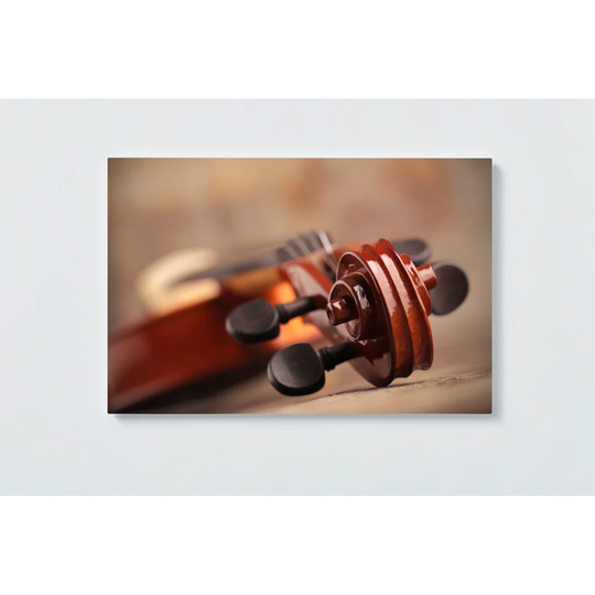 Violin Motif Magnetic Wall Mounted Cork Board