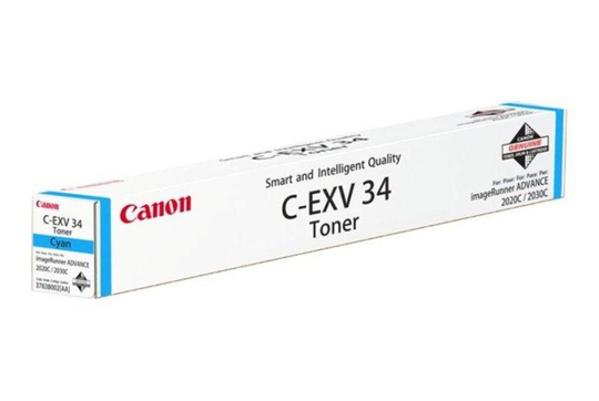 Canon C-EXV34 Cyan Toner Cartridge