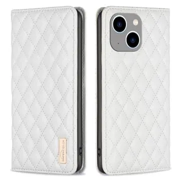 Binfen Color BF Style-16 iPhone 14 Plus Wallet Case - White