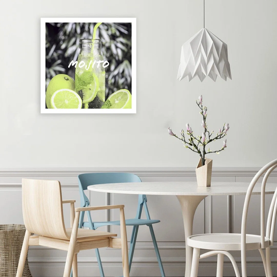 Canvas Print Mojito Drink Lime