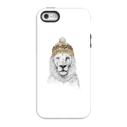 Balazs Solti Lion With Hat Phone Case for iPhone and Android - iPhone 5/5s - Tough Case - Matte