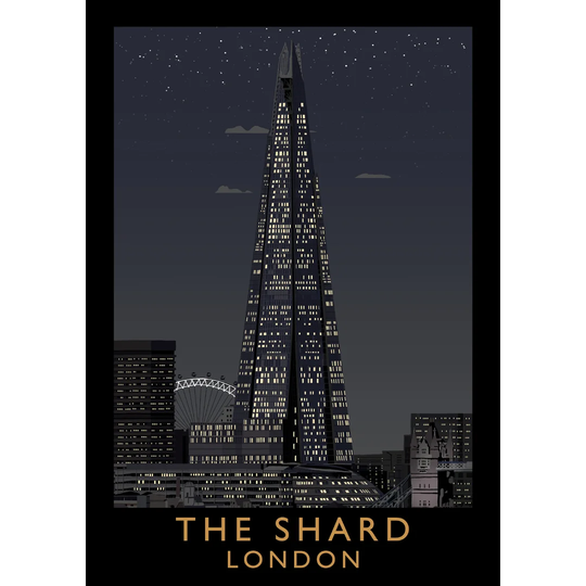 The Shard 2 by Richard O'Neil - Graphic Art Print on Paper