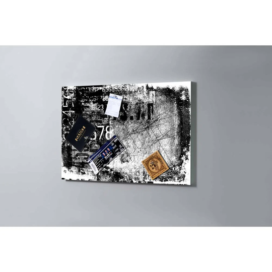 Sassnitz Magnetic Board 75 x 50cm, 5 magnets, motif 702 posters