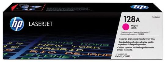 HP 128A Magenta Toner Cartridge - CE323A