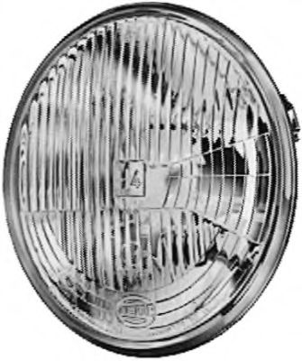 Headlight Set With Bulb 1A6002395-821 by Hella Left/Right