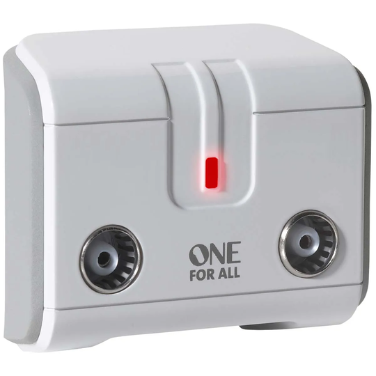 One For All 2 Way Tv Signal Booster/Splitter 5G