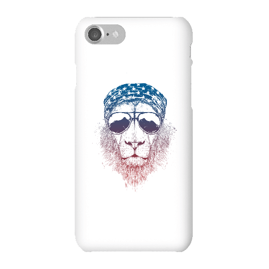 Balazs Solti Bandana Lion Phone Case for iPhone and Android - iPhone 7 - Snap Case - Matte