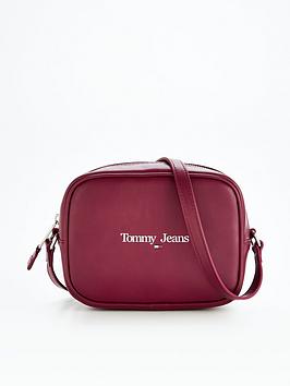Tommy Jeans Essential Pu Camera Bag - Red