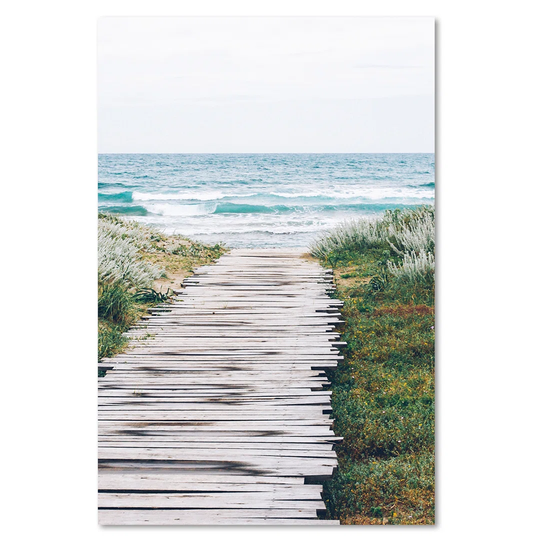 Canvas Print, Green Landscapes 16379