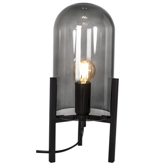 Smokey 30cm Tripod Table Lamp
