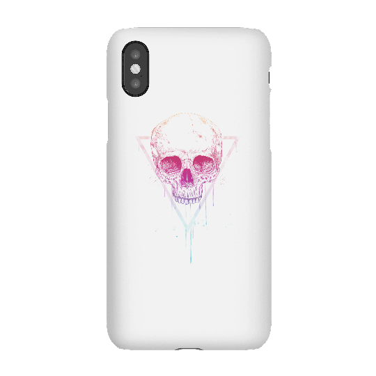 Balazs Solti Colourful Skull Phone Case for iPhone and Android - iPhone X - Snap Case - Gloss