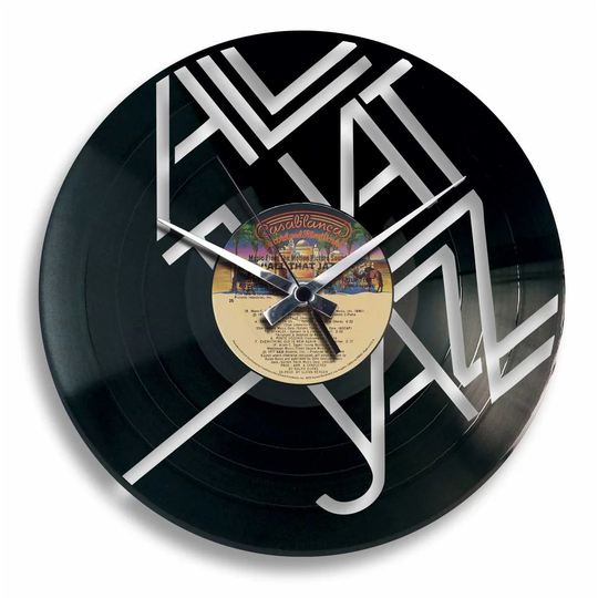All That Jazz Vinyl Inspired by the Musical 30cm Silent Wall Clock