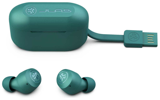 JLab GO Air Pop In-Ear True Wireless Earbuds - Teal