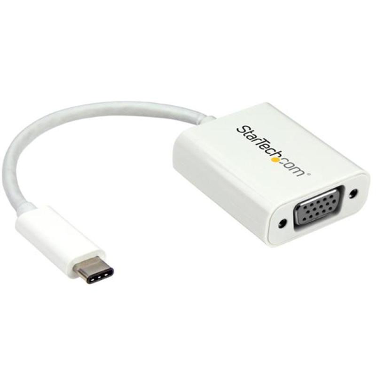 StarTech.com USB-C to VGA Adapter - 1080p - USB Type C to VGA to Display Converter