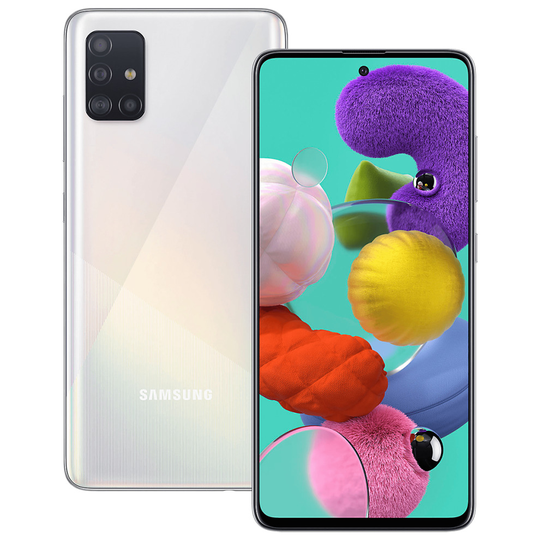 (Unlocked, White) Samsung Galaxy A51 Dual Sim | 128GB | 8GB RAM
