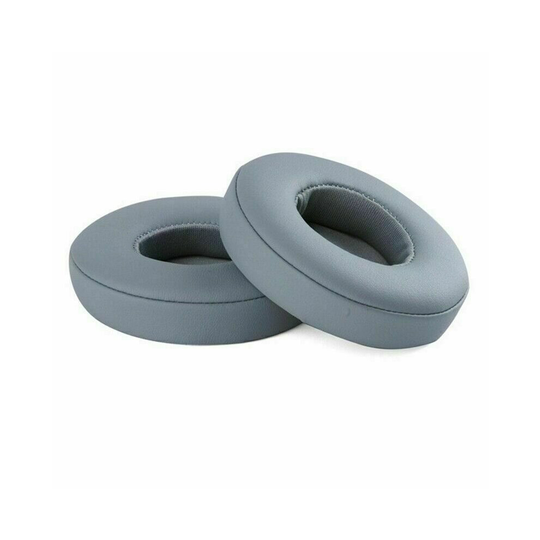 (Grey) Replacement Ear Pads Soft Cushion Cover for Dr. Dre Beats Solo 2.0 3.0 Headset