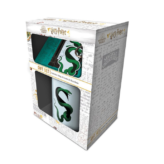 Harry Potter Slytherin Mug Coaster And Keychain
