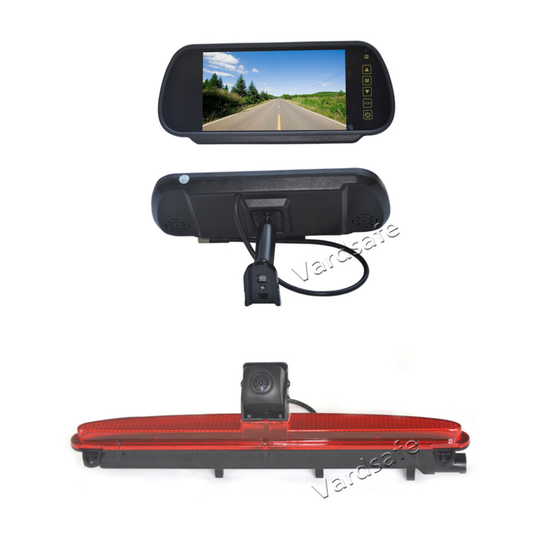 7 Inch Replacement Rear View Screen Display & Reverse Camera for Iveco Daily Van (2014 - Current)