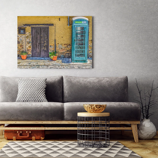 Canvas Print, Cities And Colorful Architecture 16806