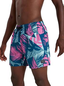 Speedo Printed Leisure 16" Watershort - Blue