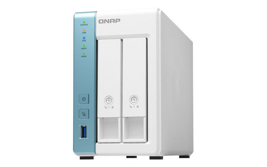 QNAP TS-231P3-2G 2 Bay - Desktop NAS - 2GB RAM