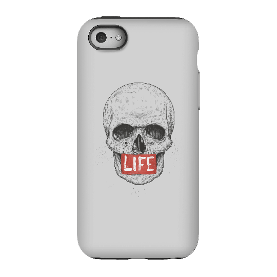 Balazs Solti Life Skull Phone Case for iPhone and Android - iPhone 5C - Tough Case - Gloss