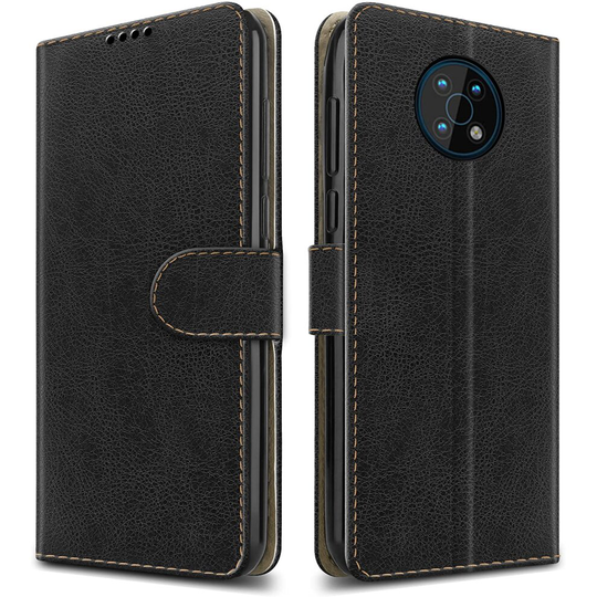 PIXFAB For Nokia G50 5G Leather Phone Case, Magnetic Closure Full Protection Book Folio Design, Wallet Case Cover [Card Slots]...