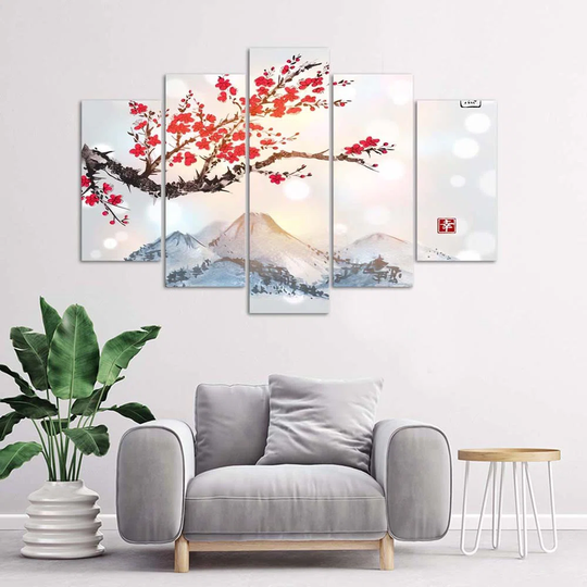 Canvas Print Japan Cherry Blossom