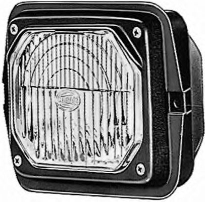 Headlight 1TA003570-001 by Hella Left/Right