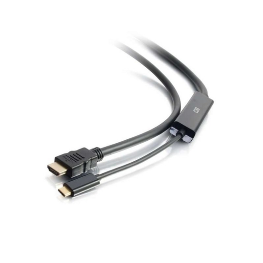 C2G 4.5m (15ft) USB-C to HDMI Audio/Video Adapter Cable - 4K - Black
