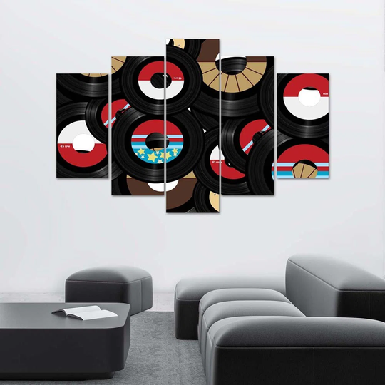 Canvas Print Vinyl Music
