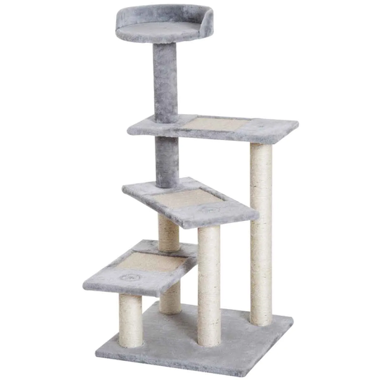 PawHut Cat Climbing Activity Centre -Grey/Beige