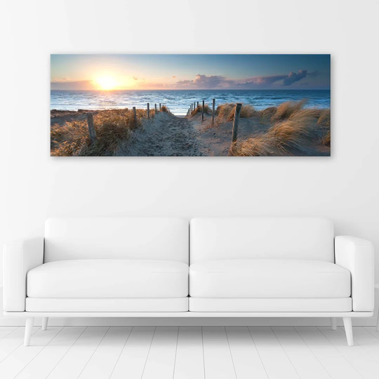 Canvas Print Sunset Over The Sea